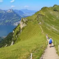 Stoos ridge hike Switzerland