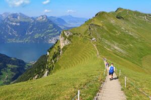 Stoos ridge hike Switzerland