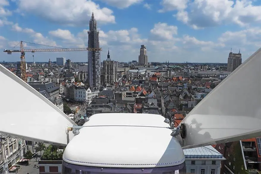 Things to do in Antwerp - take a ride on the giant ferris wheel