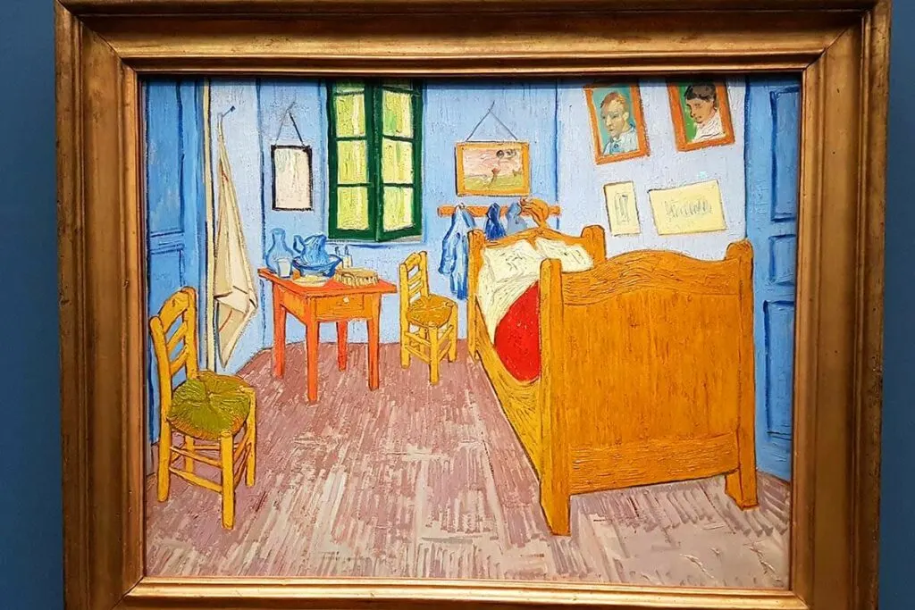 Van Gogh painting The Bedroom