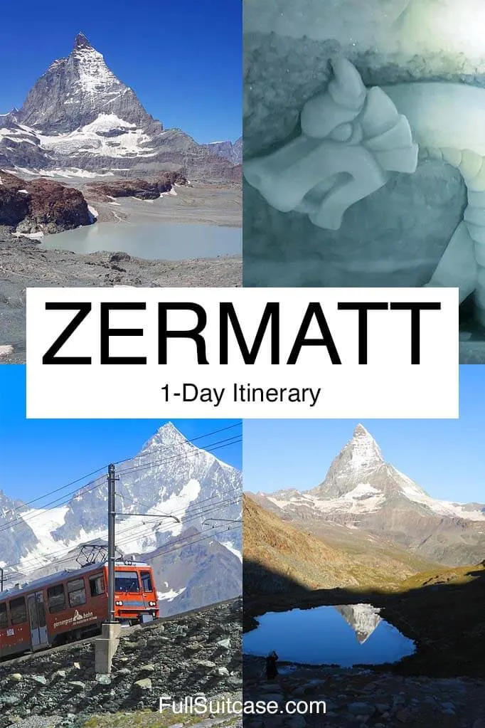 Zermatt 1 day itinerary, map, and tips for your first visit