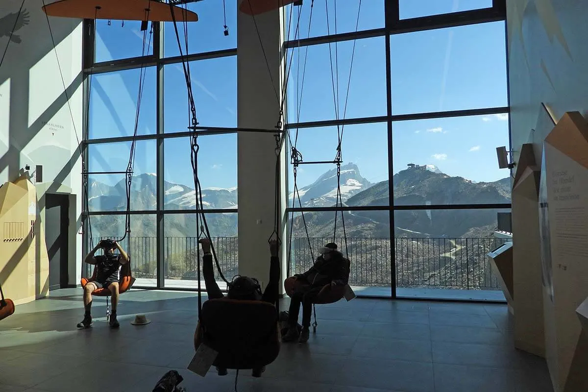 Zooom the Matterhorn is a new attraction at Gornergrat near Zermatt Switzerland
