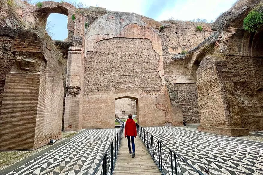 Baths of Caracalla in Rome