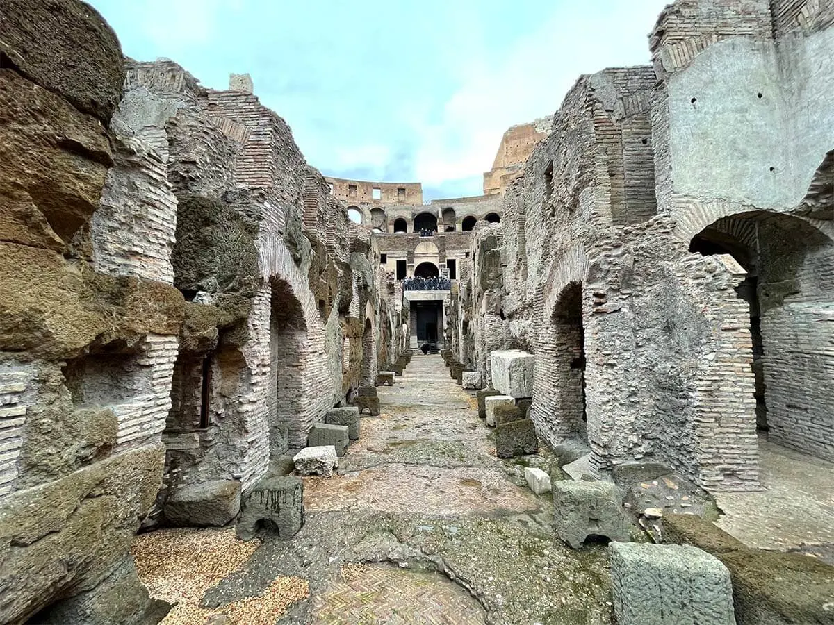 Colosseum underground