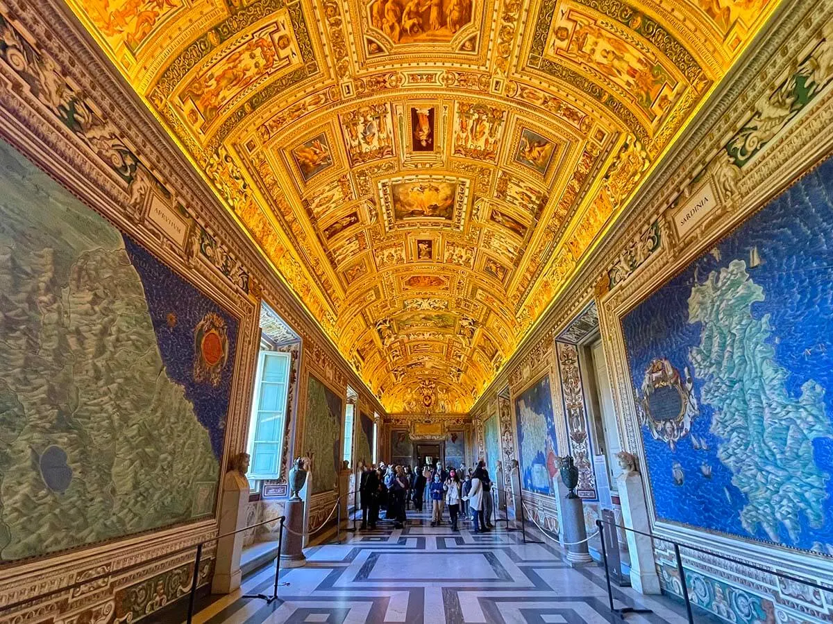 Gallery of Maps at the Vatican Museums