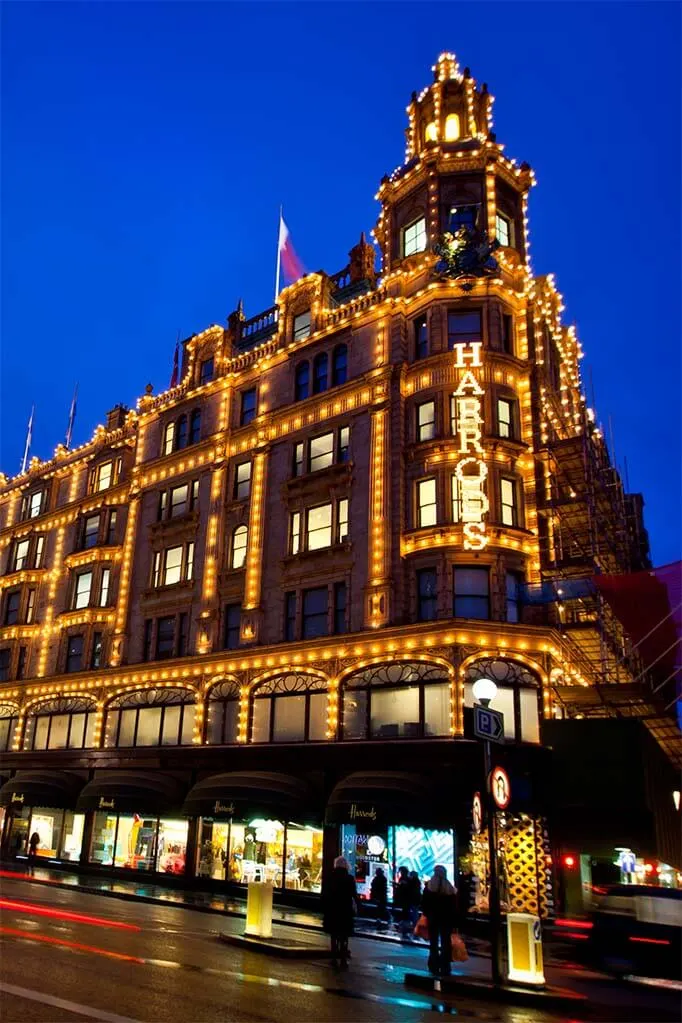 Harrods in Knightsbridge London