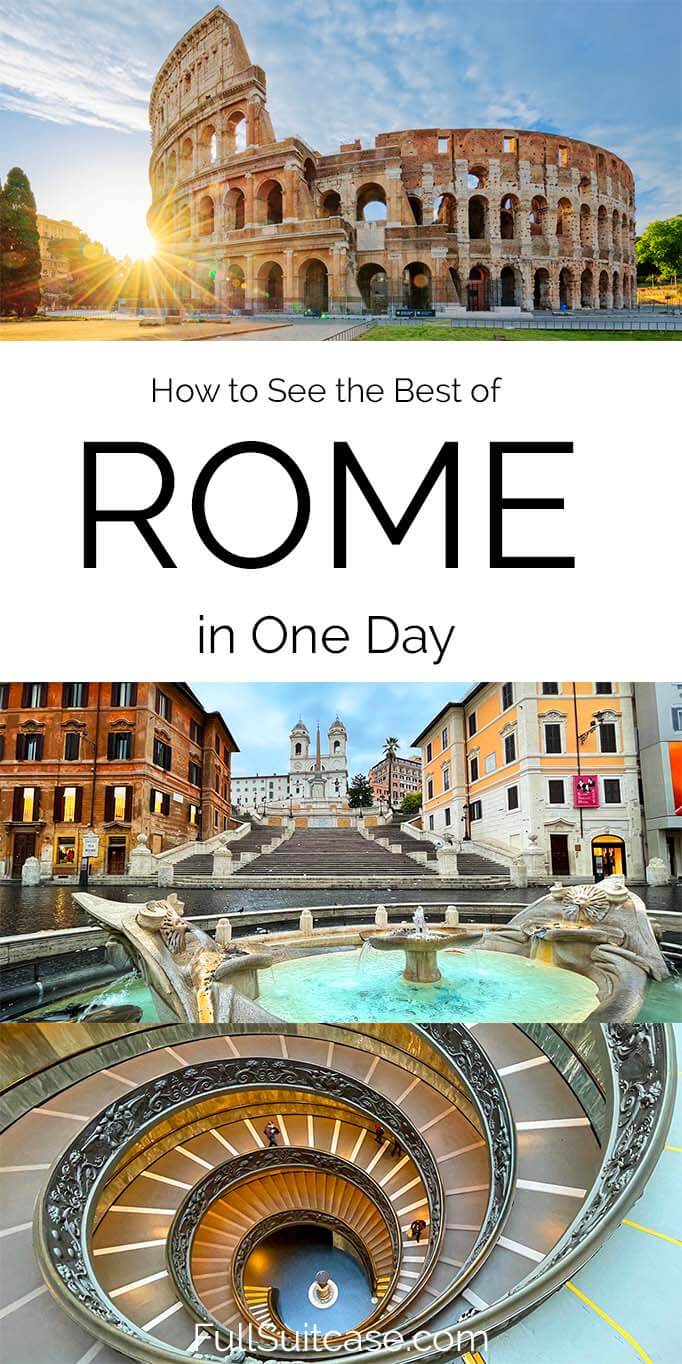 How to see the best of Rome in one day