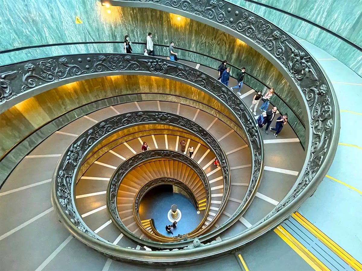 Momo Staircase at the Vatican Museums