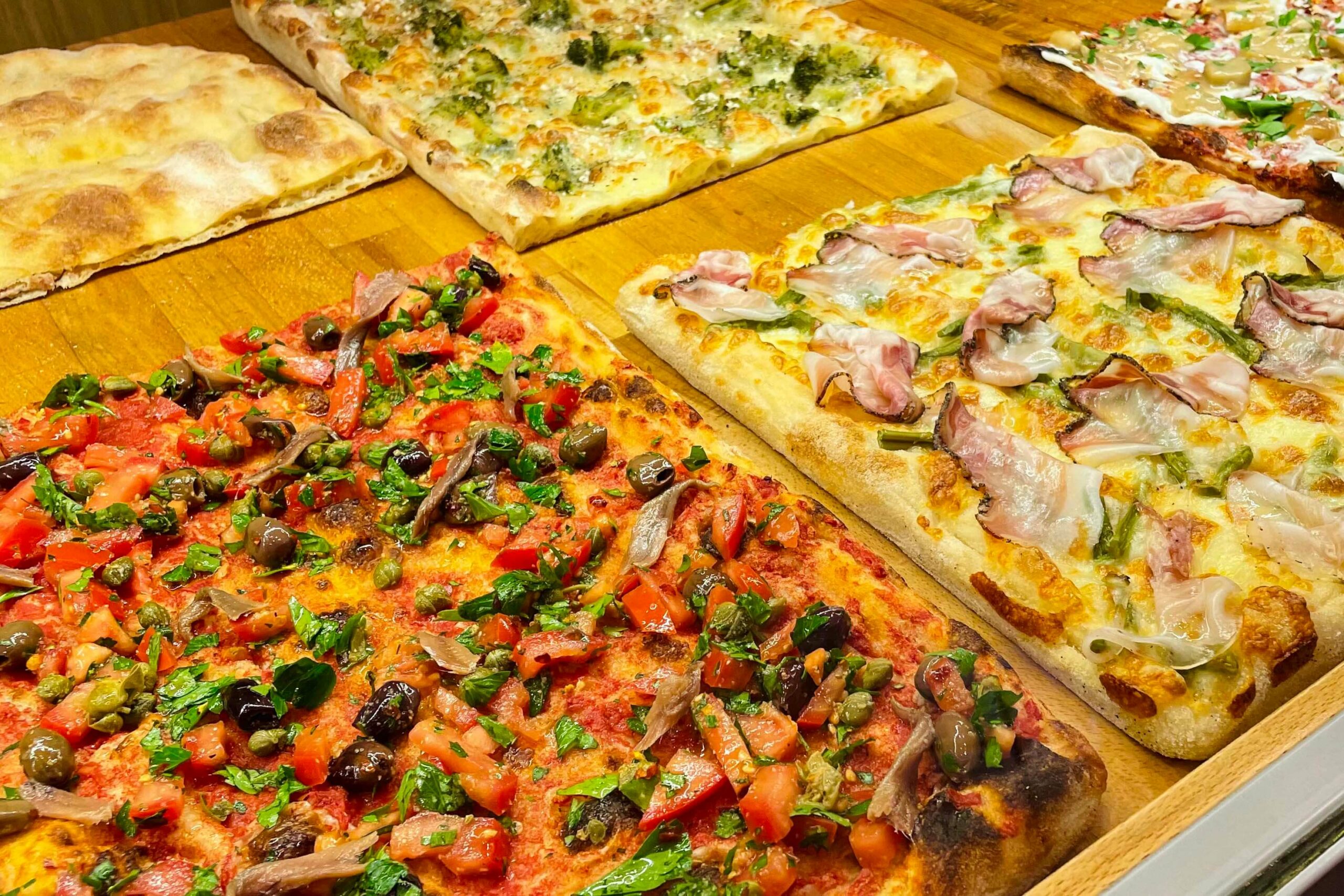Pizza Romana - pizzería local en Roma
