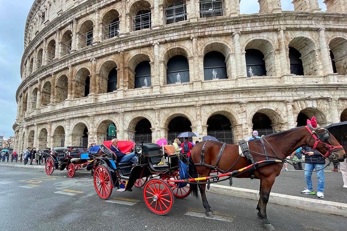 Rome in a day - visit Colosseum