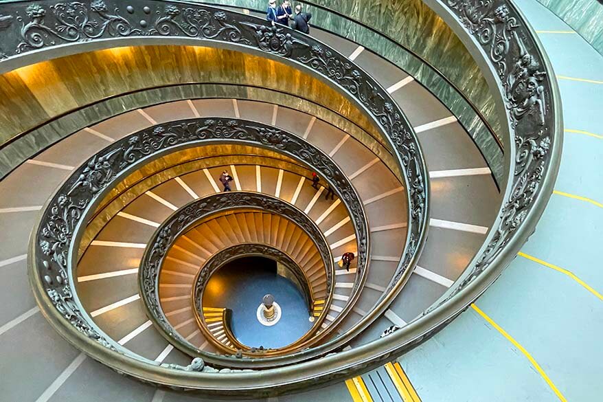 Spiral Staircase at the Vatican Museums