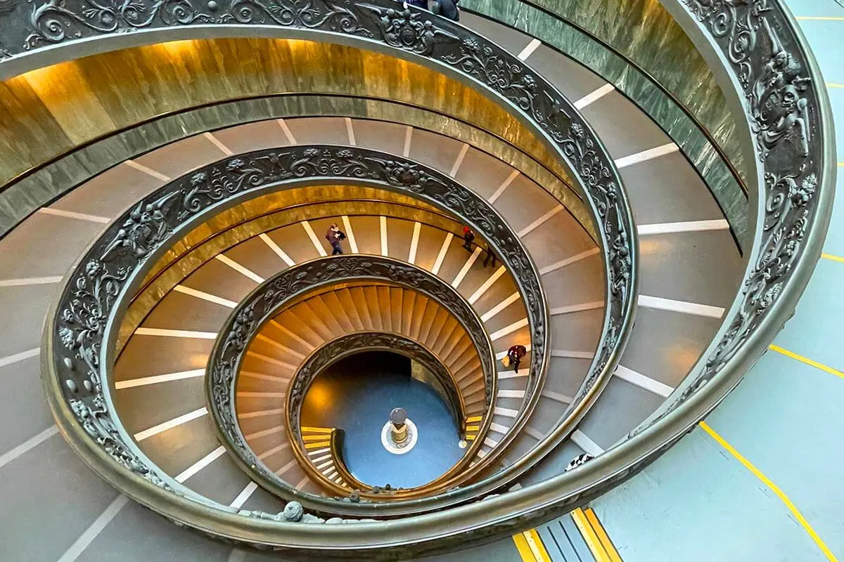 Momo Staircase at the Vatican Museums