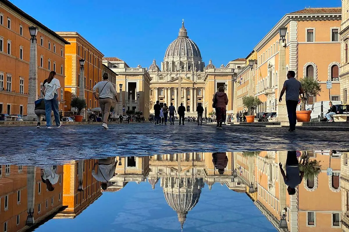 St Peter's Basilica and the Vatican