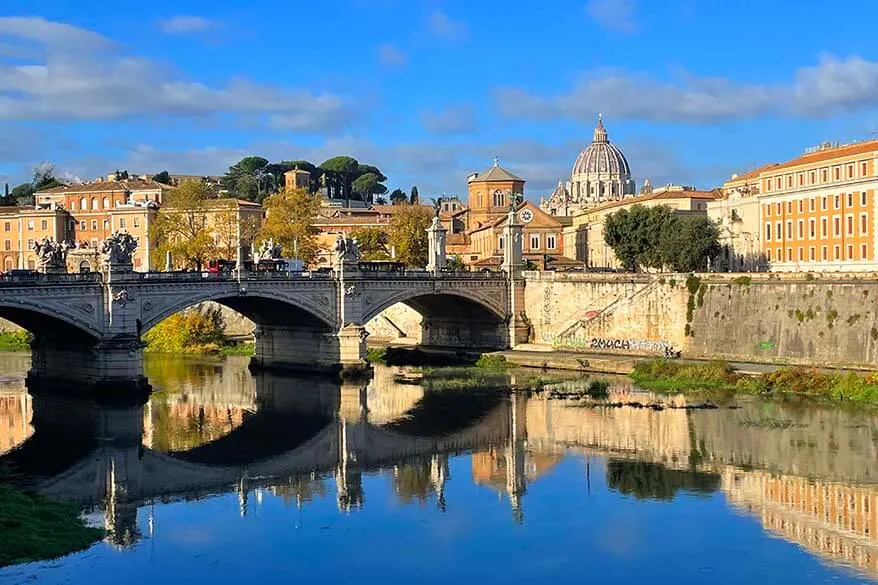 St. Angelo Bridge and the Vatican