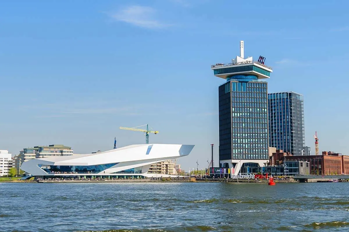 A'DAM Lookout tower in Amsterdam