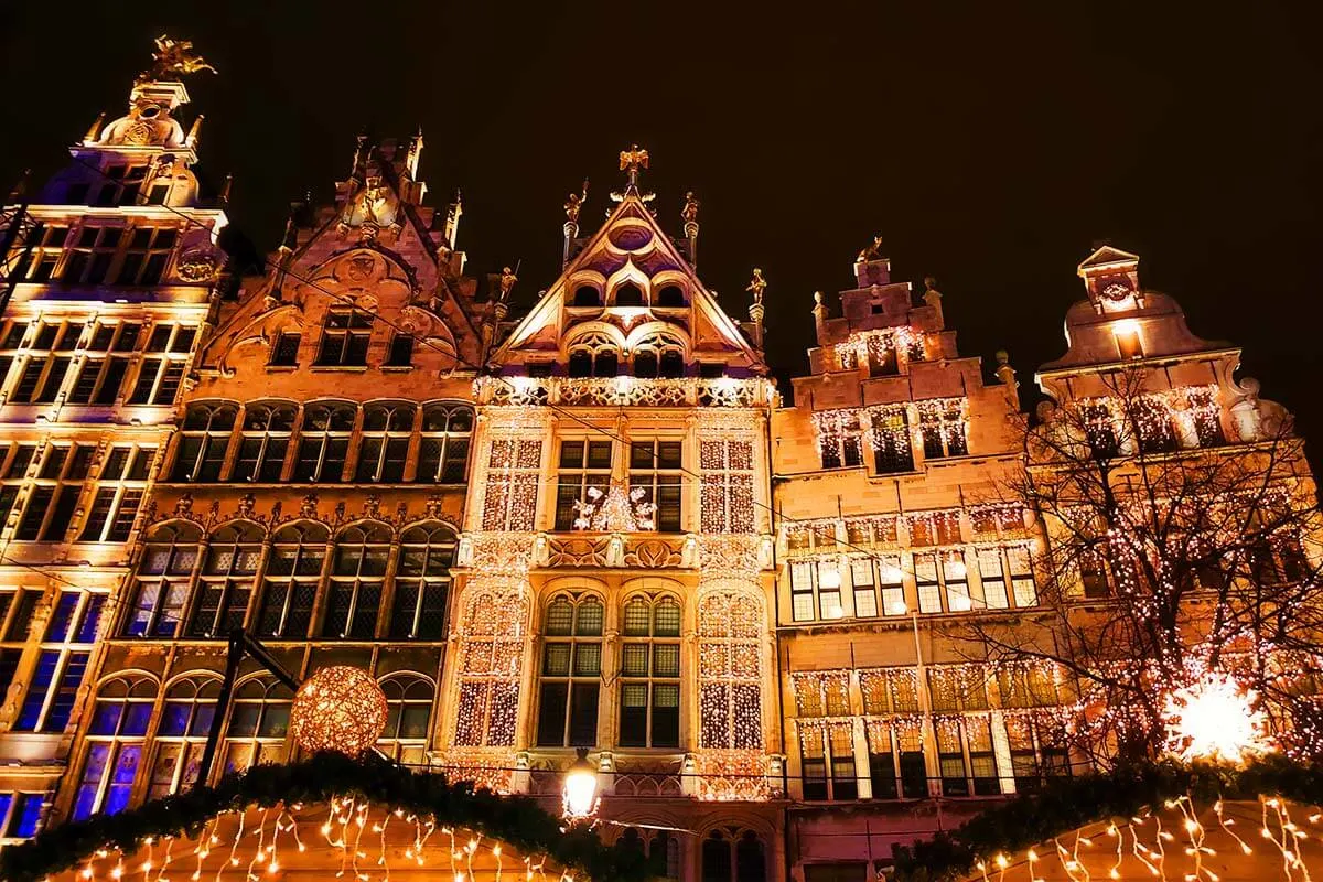 Antwerp in winter