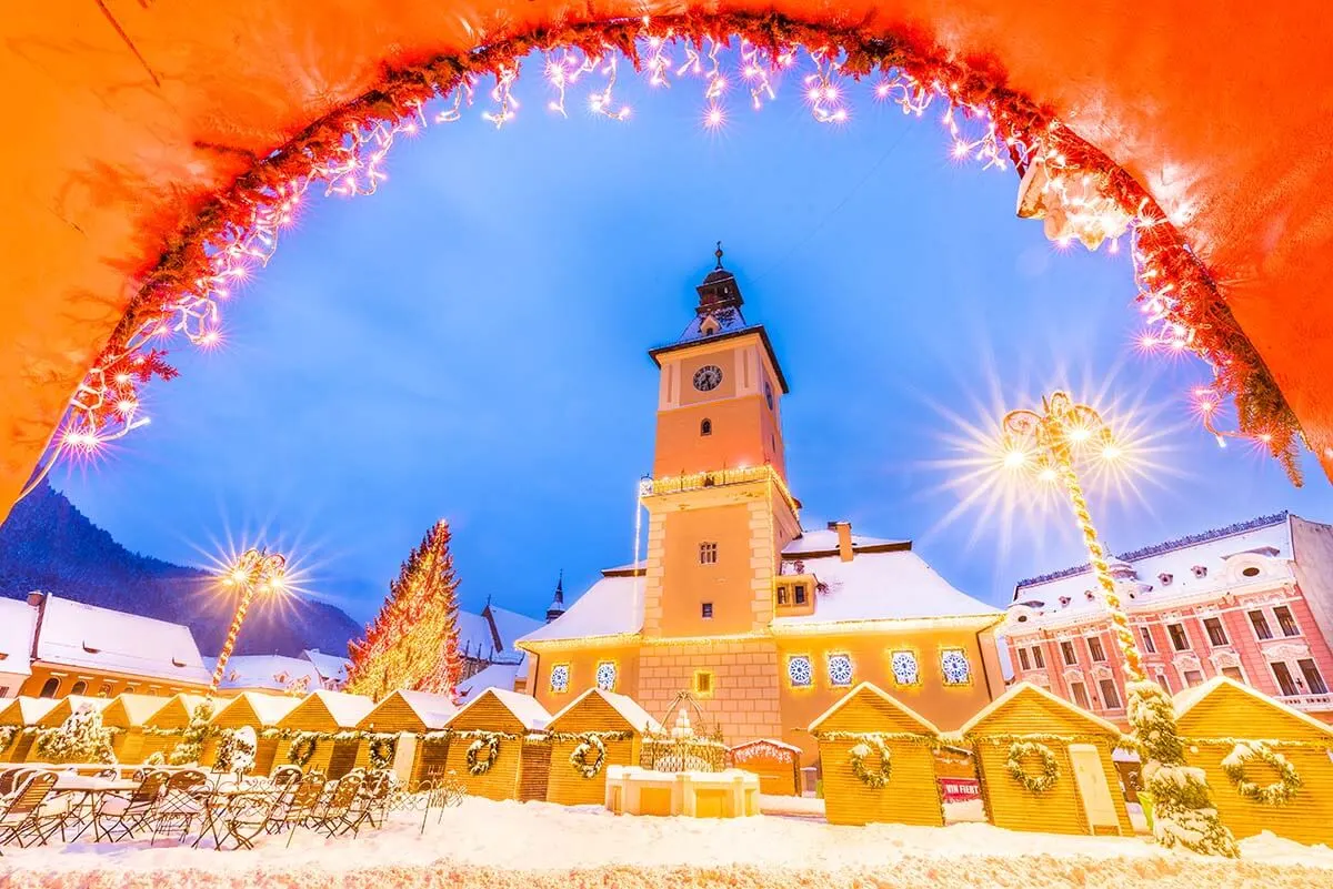 Brasov Christmas market - Brasov in winter