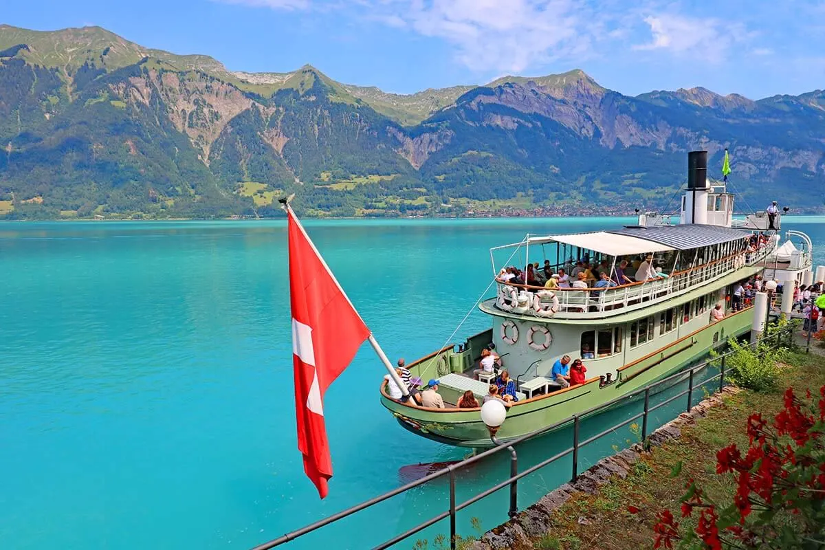 Brienzersee lake and Interlaken - a nice day trip from Lucerne