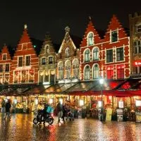 Bruges at Christmas - Winter Glow and Christmas Market in Brugge, Belgium