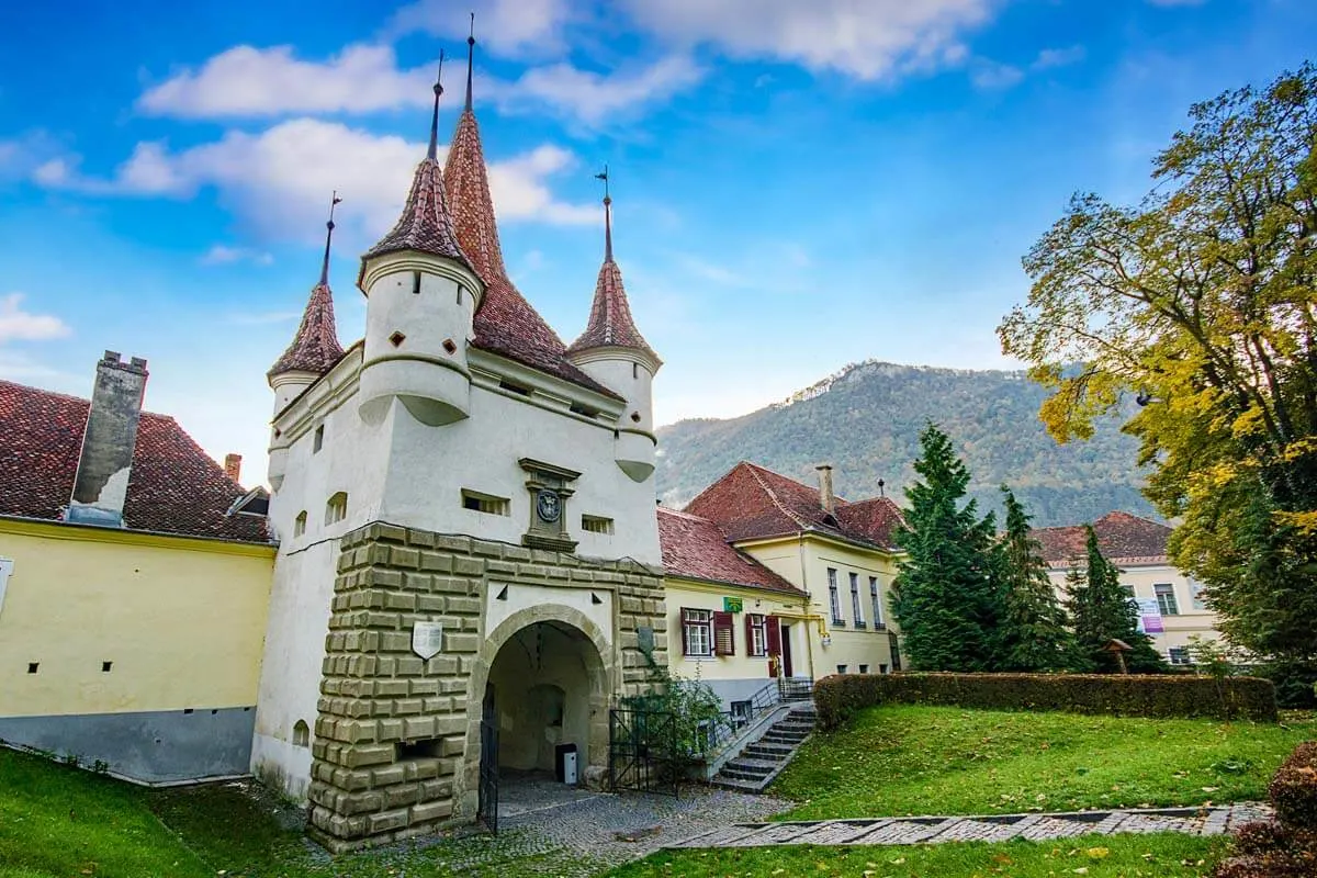 Catherine's Gate (Poarta Ecaterinei) in Brasov Romania