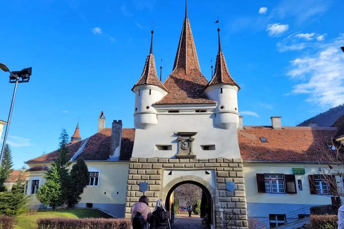 Catherine’s Gate in Brasov Romania