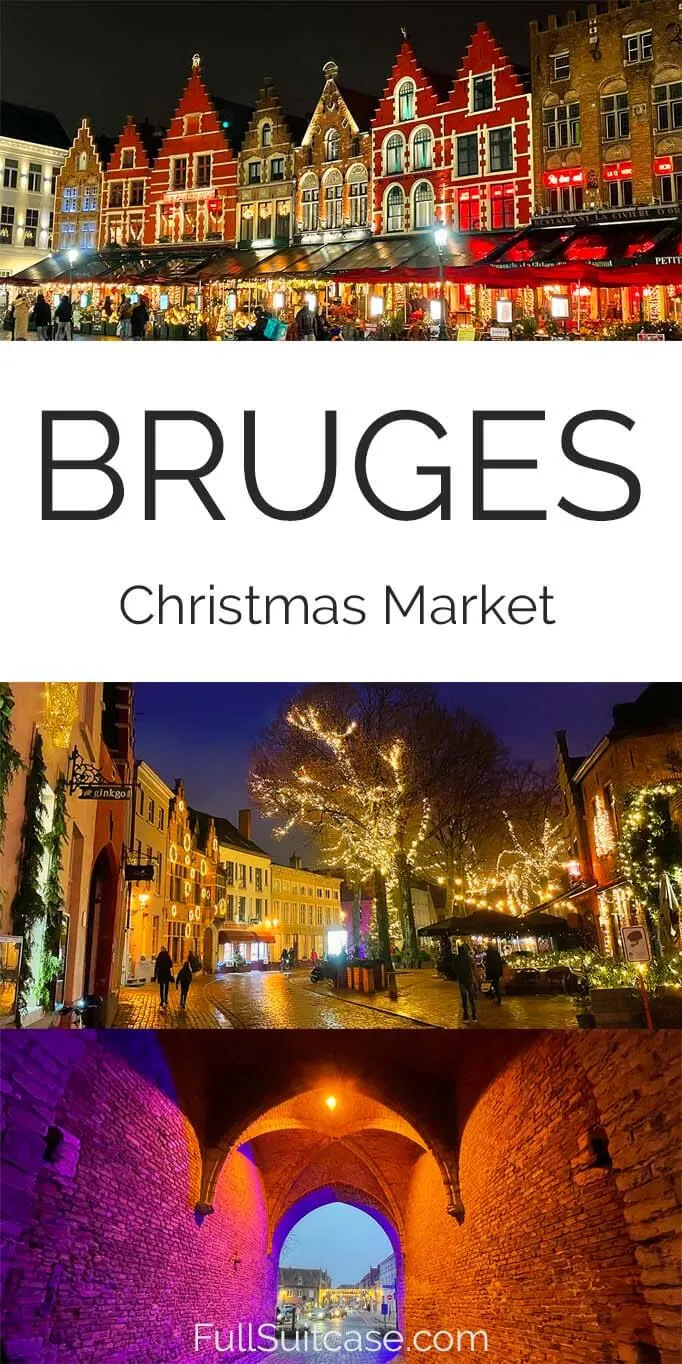 Complete guide to visiting Bruges Christmas market in Belgium
