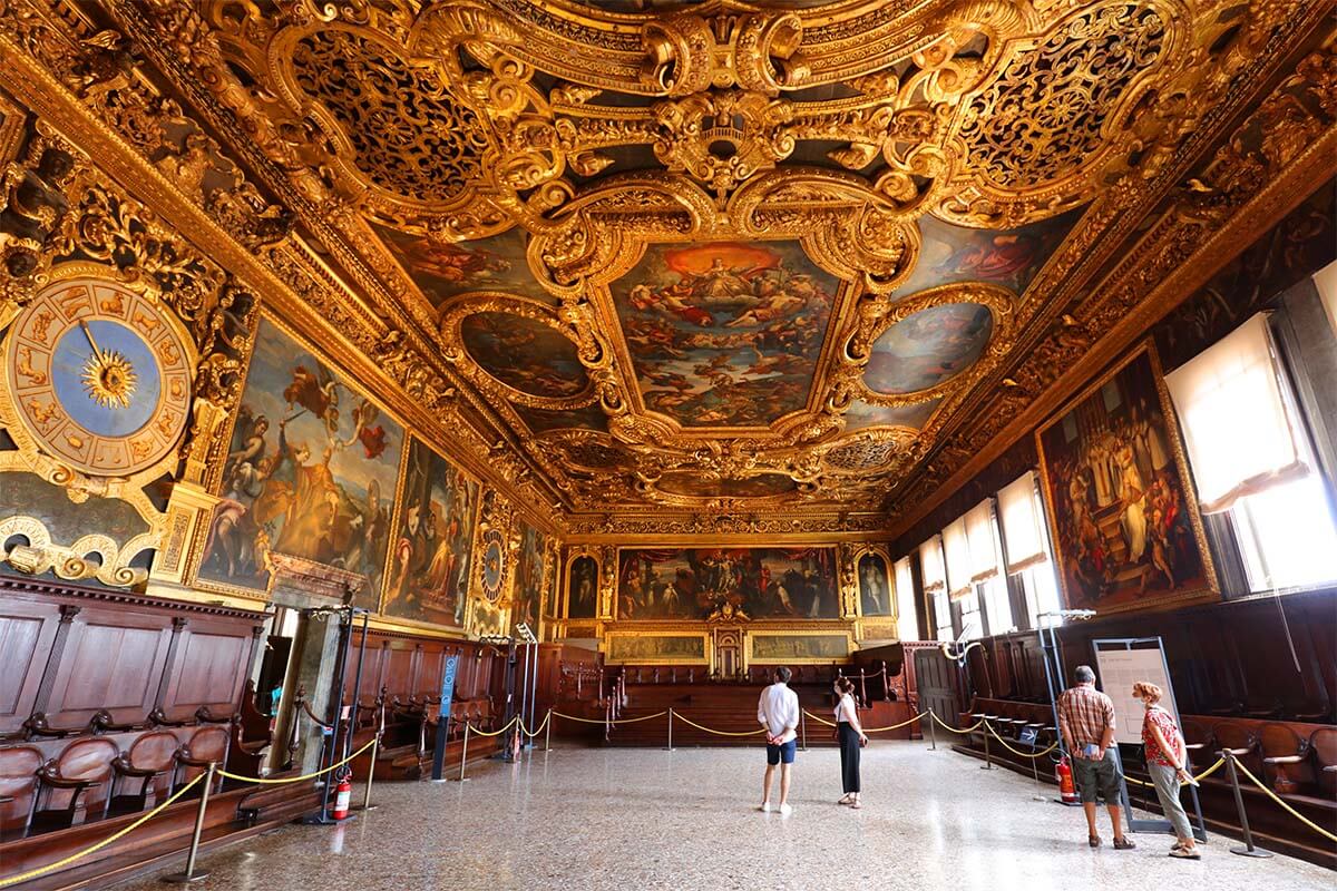 Doge's Palace is one of the must see places in Venice Italy