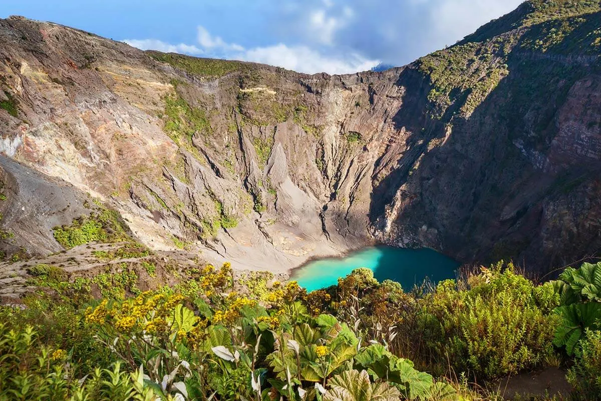 Irazu Volcano in Costa Rica