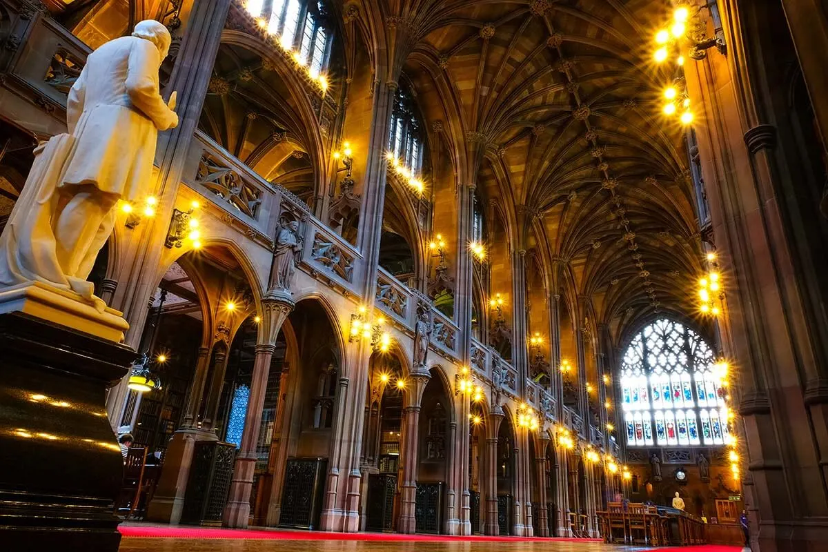 John Rylands Library in Manchester