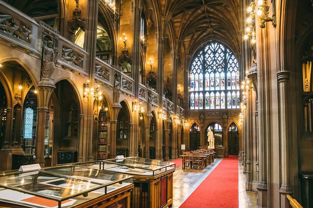 John Rylands Library - must see in Manchester UK