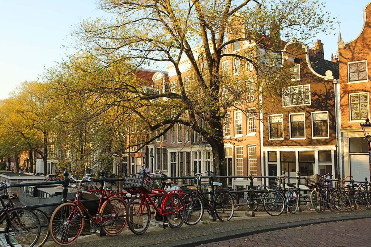 Jordaan neighborhood in central Amsterdam