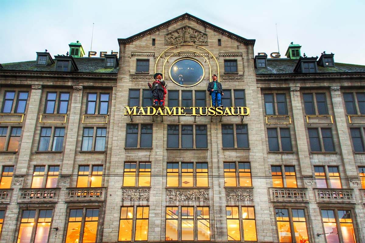 Madame Tussauds - one of the popular tourist attractions in Amsterdam