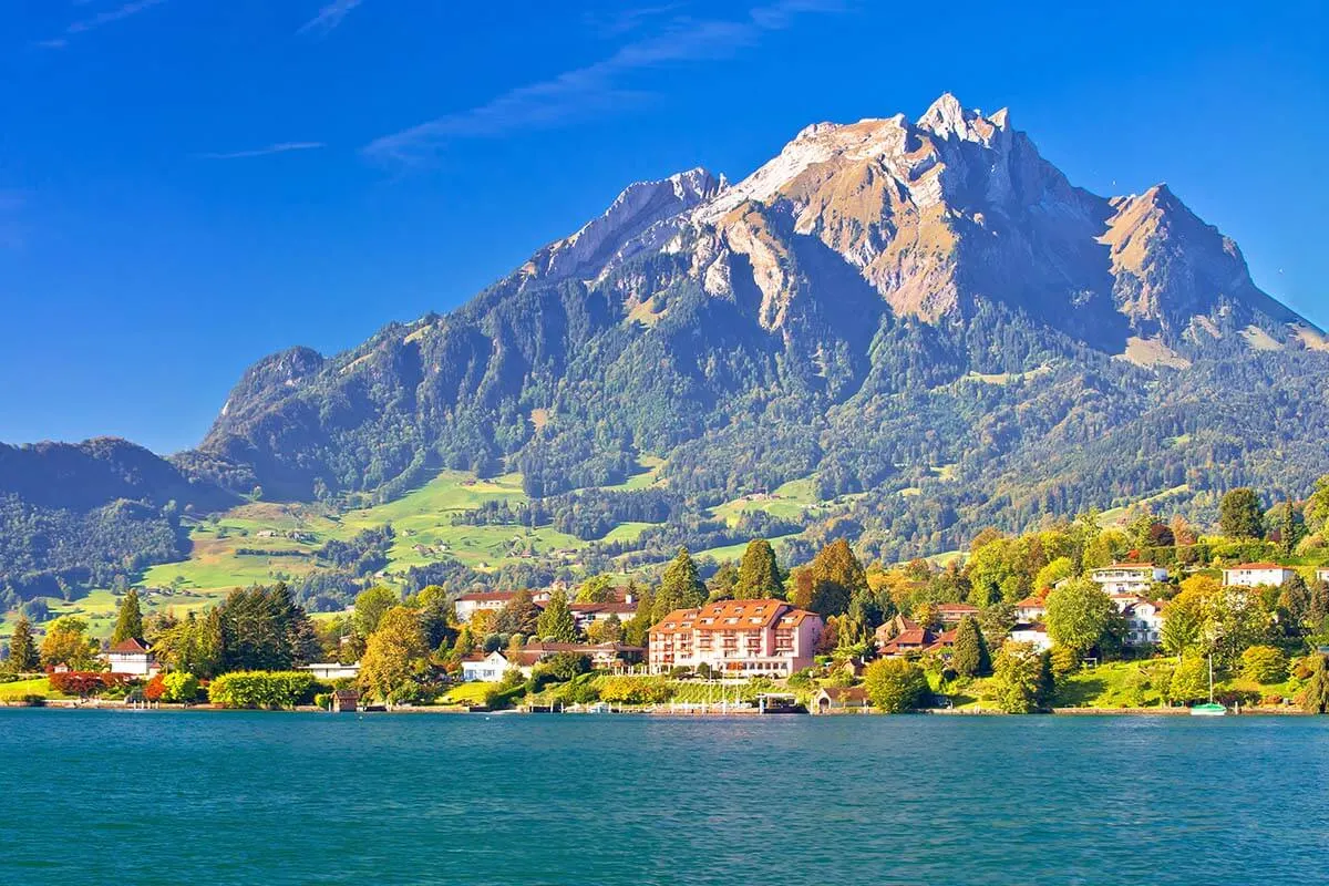 Mount Pilatus in Switzerland