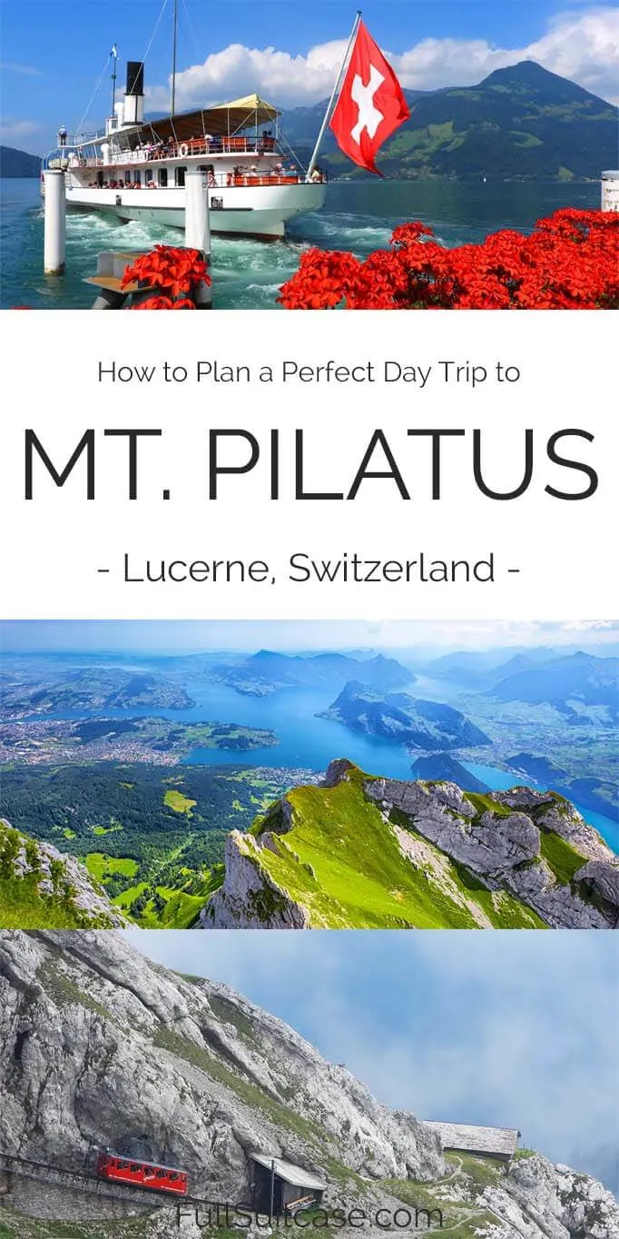 Mt Pilatus day trip - Golden Round Trip from Lucerne