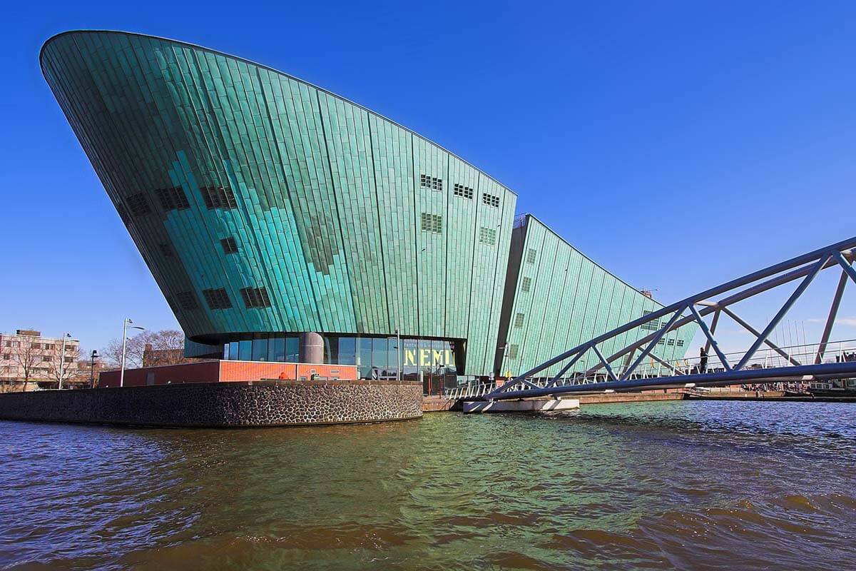 NEMO Science Museum is a popular Amsterdam attraction for families
