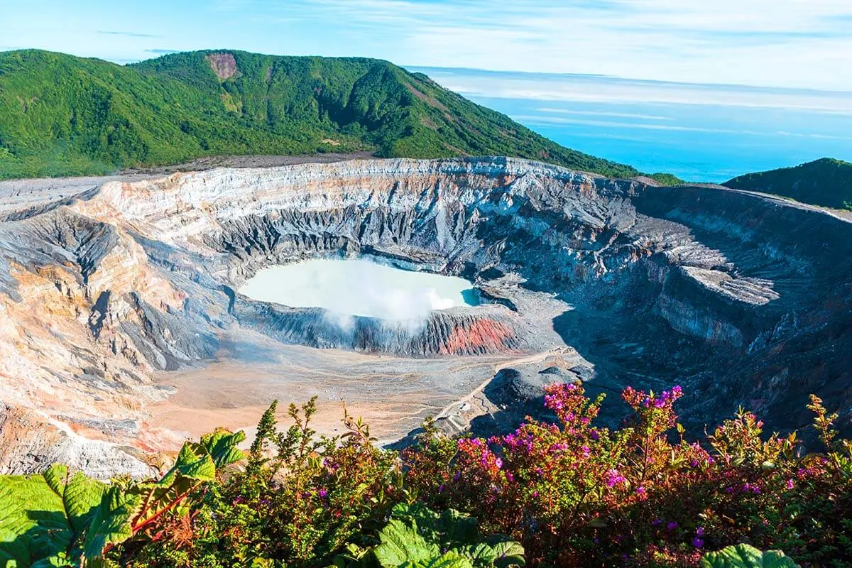 Poas Volcano in Costa Rica