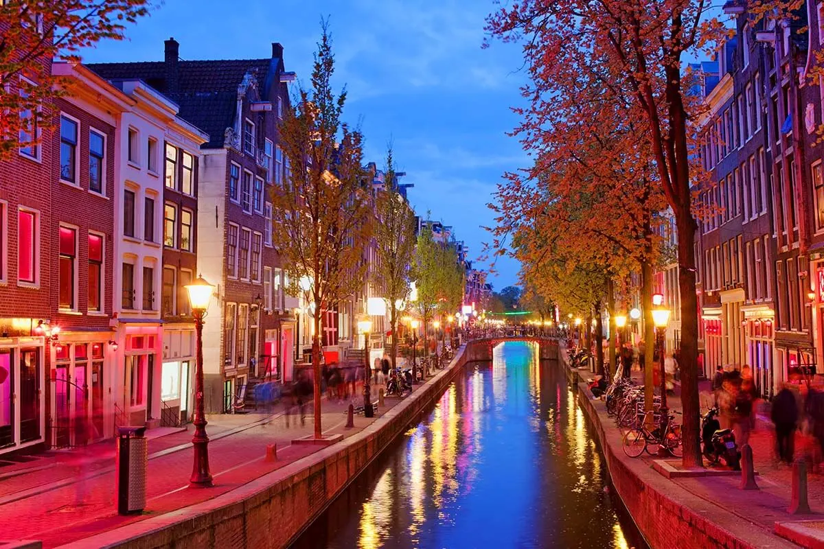 Red Light District in Amsterdam, the Netherlands