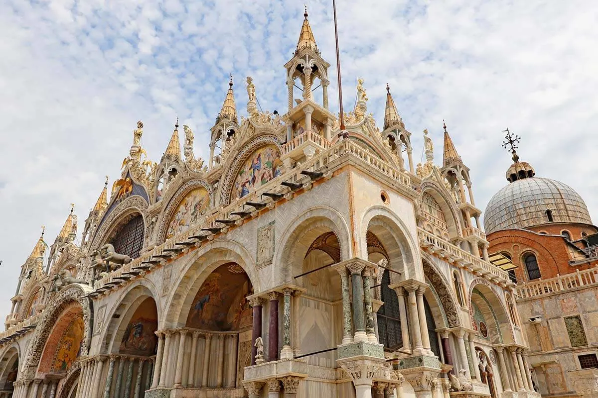 St Mark's Basilica is a must see when visiting Venice