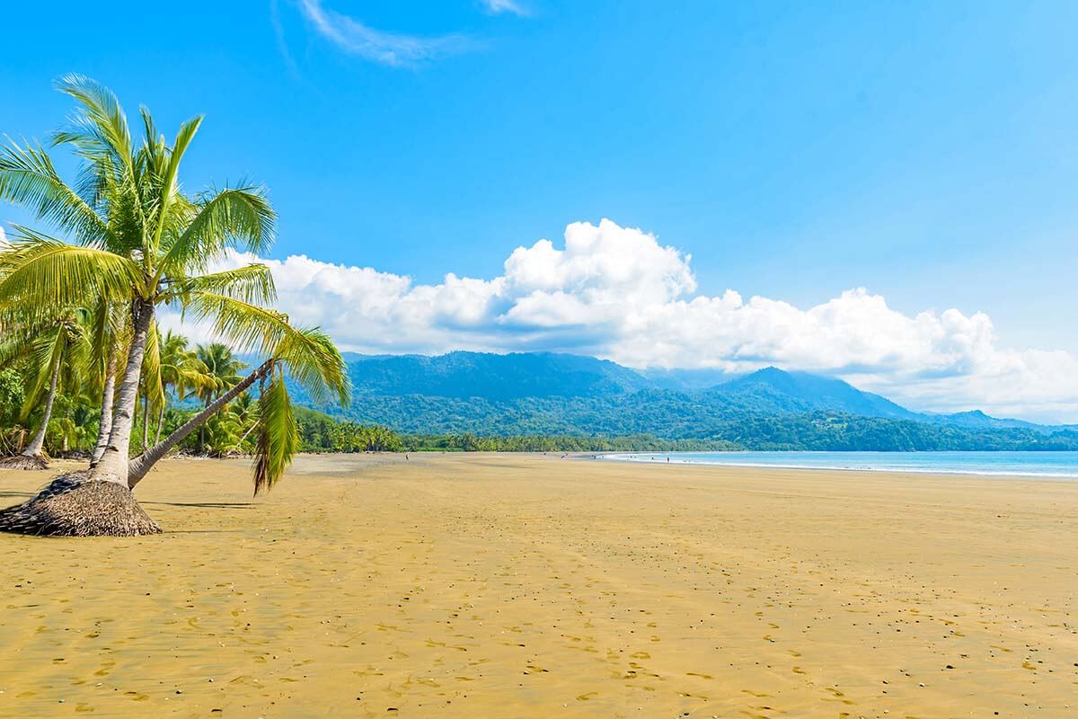 Uvita beach in Costa Rica