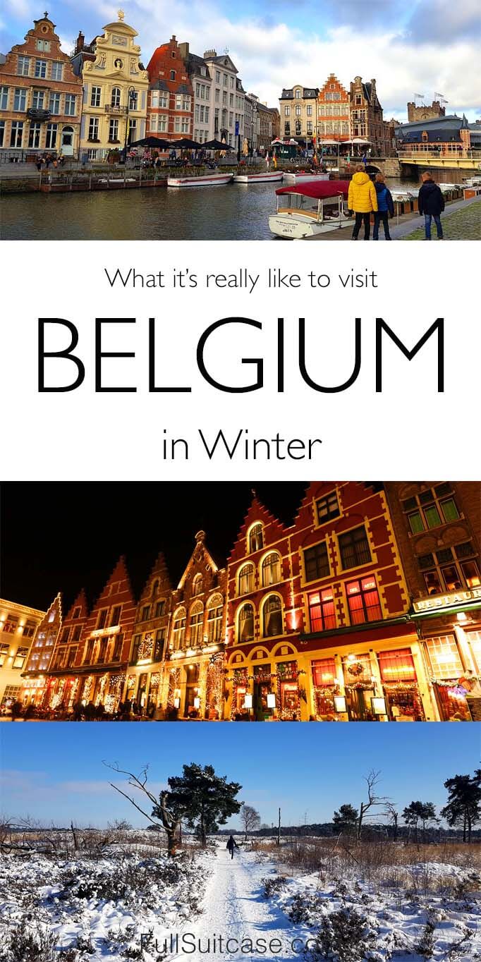 What it's really like to visit Belgium in winter