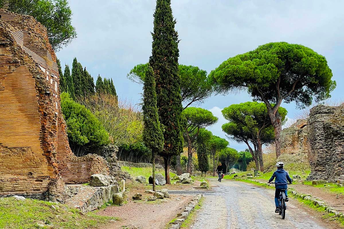 Ancient Appian Way is one of the most special places to visit in Rome