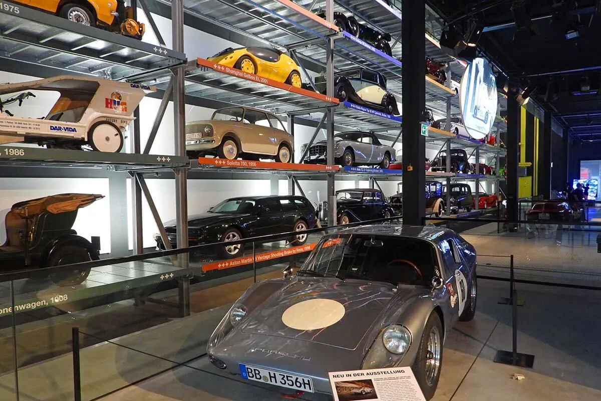 Auto theater at the Swiss Museum of Transport in Lucerne