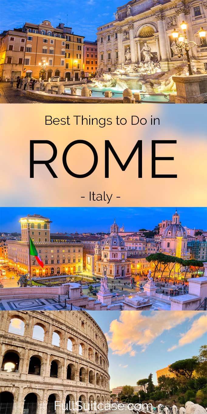 Best places to see and things to do in Rome, Italy
