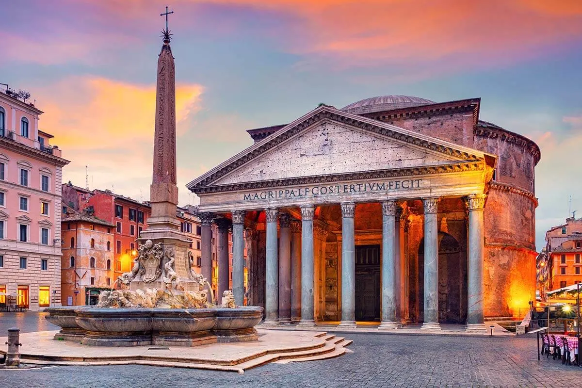 Pantheon neighborhood is the best place to stay in Rome