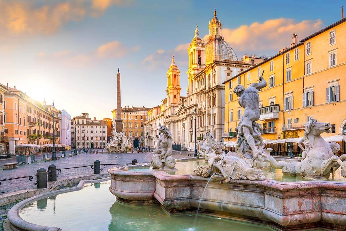 Piazza Navona - one of the top places to see in Rome