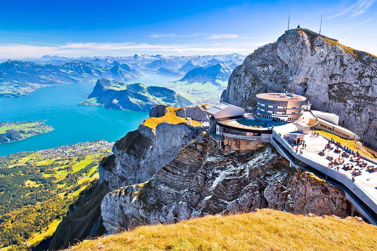 Pilatus Kulm - one of the must see places in Lucerne Switzerland