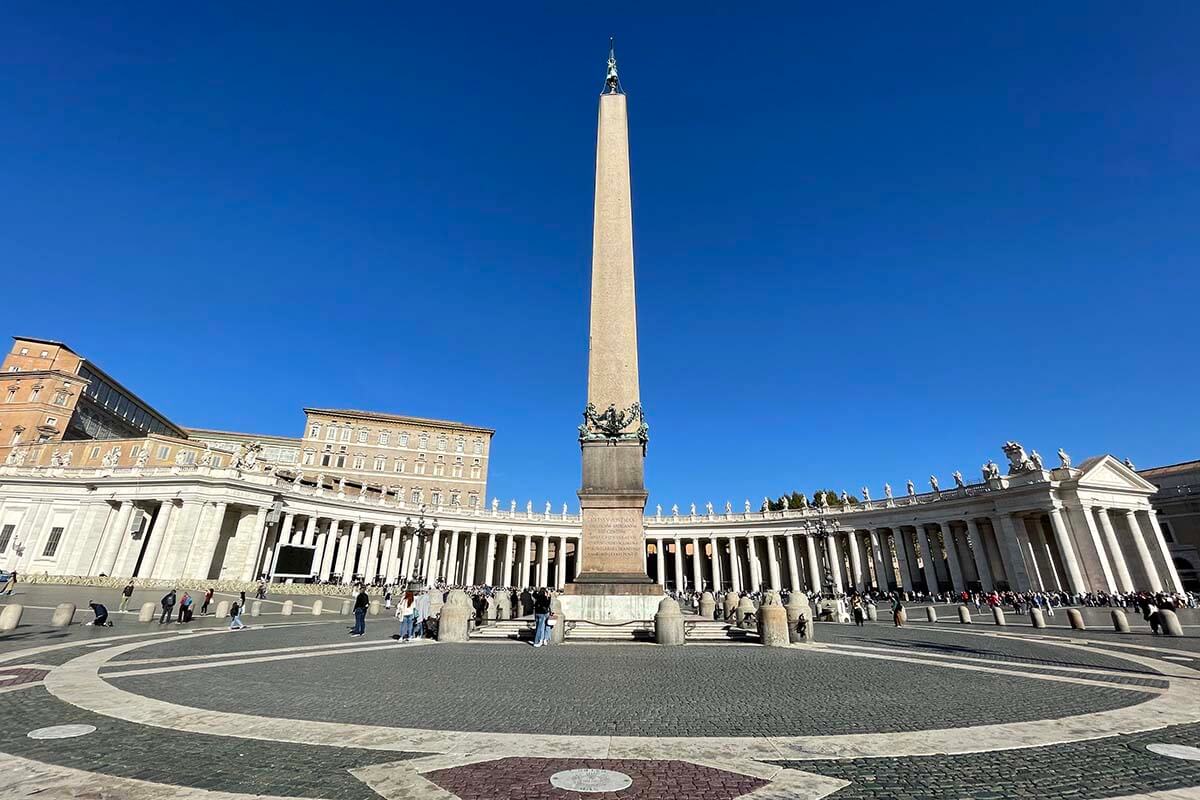 St Peter's Square at the Vatican