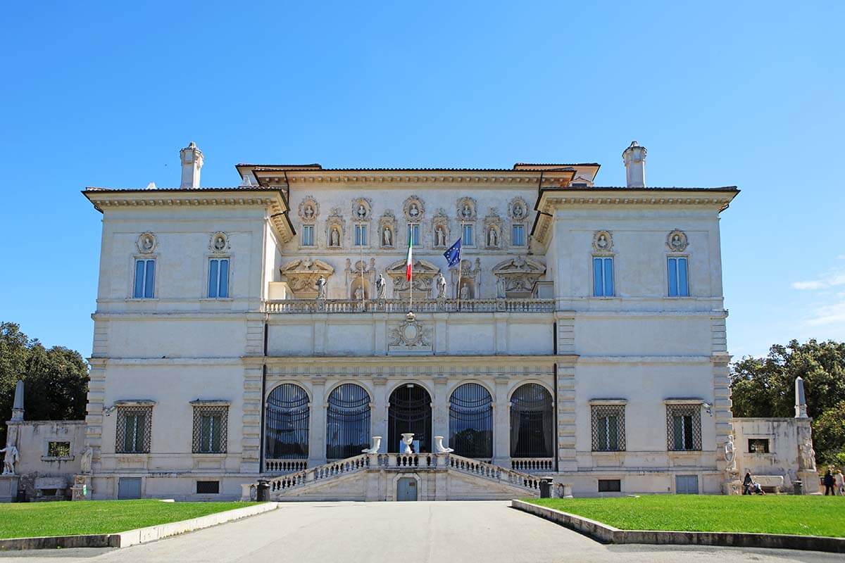 Villa Borghese gallery in Rome