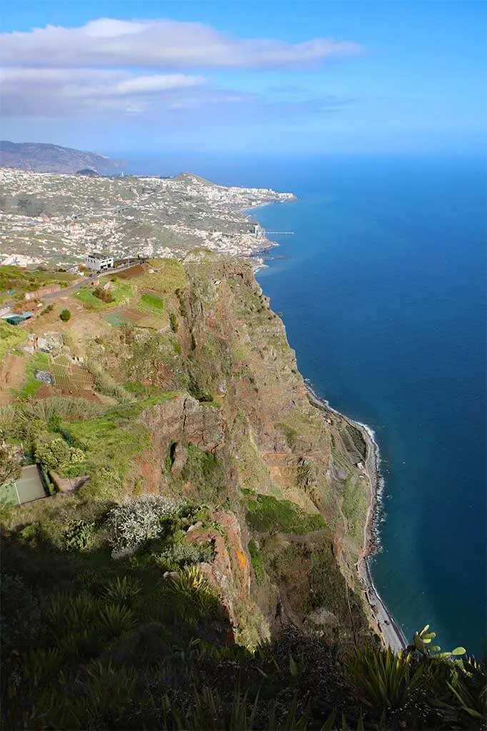 Amazing views from Cabo Girao in Madeira
