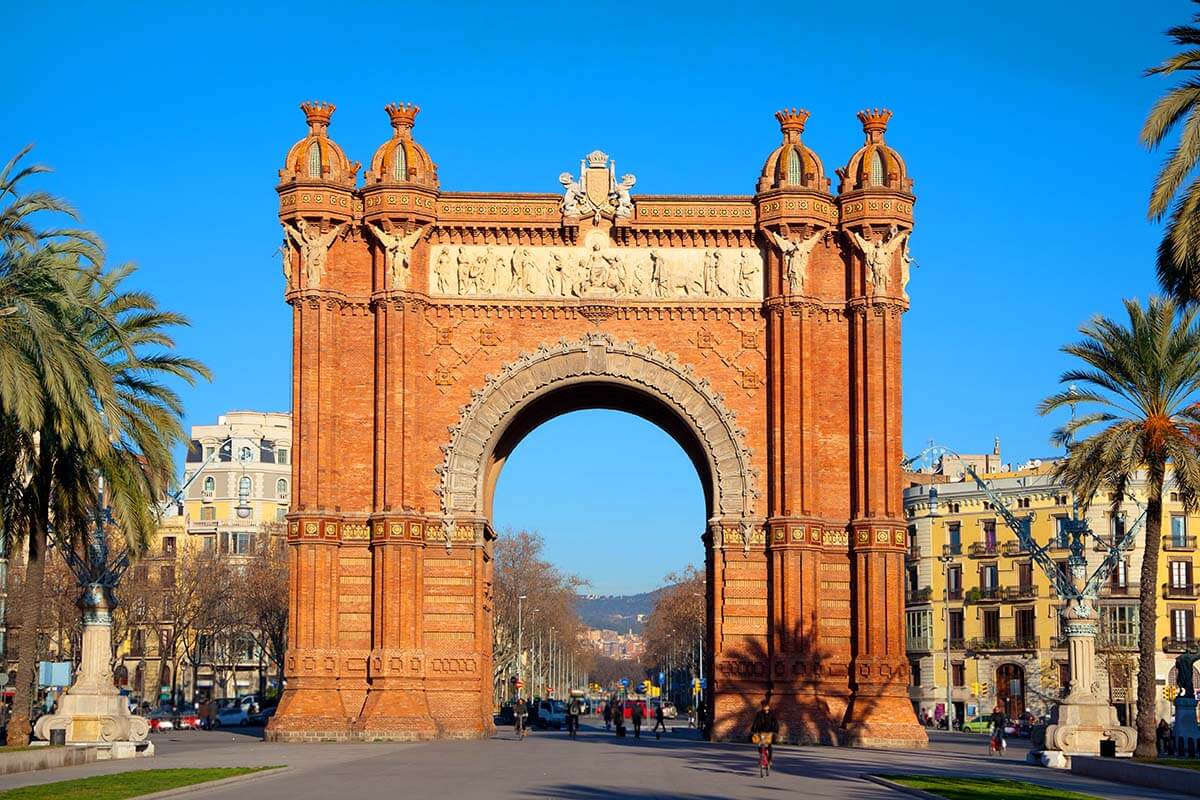 Arco de Triunfo in Barcelona